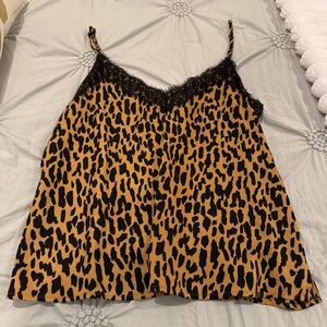 Leopard, BP, cami, size small
